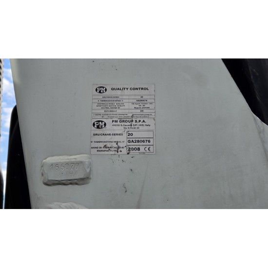 VOLVO FM 360 4X2 EURO 3 TRACTOR UNIT CRANE PM 20T MANUAL GEARBOX VOLVO FM 360 4X2 EURO 3 TRACTOR UNIT CRANE PM 20T MANUAL GEARBOX