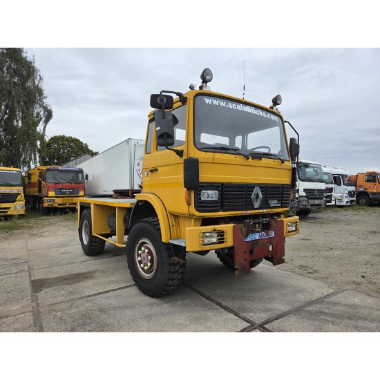 RENAULT M170 4x4 TRACTOR UNIT FULL SPRING SUSPENSION VERY LOW MILEAGE RENAULT M170 4x4 TRACTOR UNIT FULL SPRING SUSPENSION VERY LOW MILEAGE