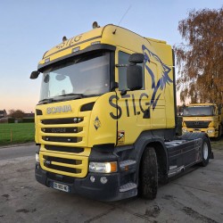 SCANIA R450 TRACTOR UNIT RETARDER STATIONARY AIR CONDITIONING HYDRAULIC Highline CR19