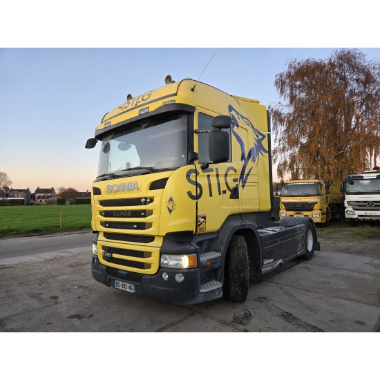 SCANIA R450 TRACTOR UNIT RETARDER STATIONARY AIR CONDITIONING HYDRAULIC Highline CR19