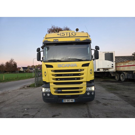 SCANIA R450 TRACTOR UNIT RETARDER STATIONARY AIR CONDITIONING HYDRAULIC Highline CR19