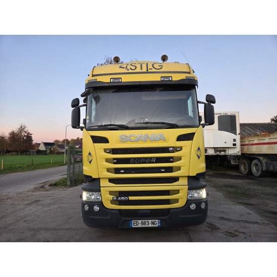 SCANIA R450 TRACTOR UNIT RETARDER STATIONARY AIR CONDITIONING HYDRAULIC Highline CR19