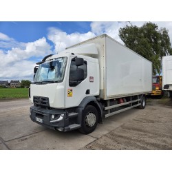 Renault D 280 4X2 Box truck Spring Air suspension Loading Lift Dhollandia