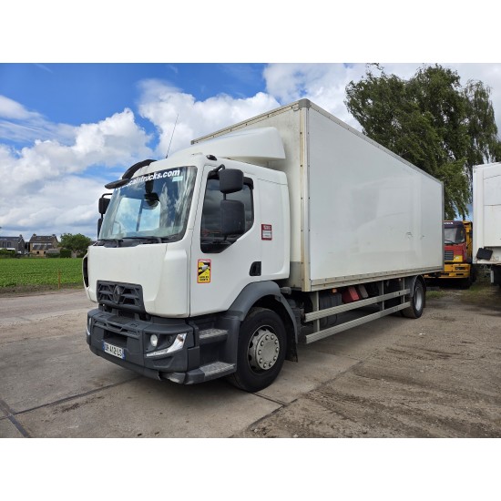 Renault D 280 4X2 Box truck Spring Air suspension Loading Lift Dhollandia