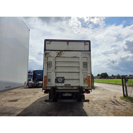 Renault D 280 4X2 Box truck Spring Air suspension Loading Lift Dhollandia