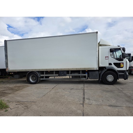 Renault D 280 4X2 Box truck Spring Air suspension Loading Lift Dhollandia
