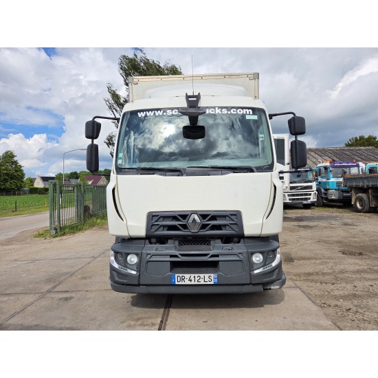 Renault D 280 4X2 Box truck Spring Air suspension Loading Lift Dhollandia
