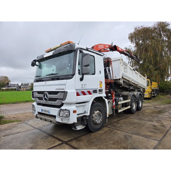 MERCEDESA CTROS 3341 6X4 TIPPER CRANE FASSI F105 MERCEDESA CTROS 3341 6X4 TIPPER CRANE FASSI F105