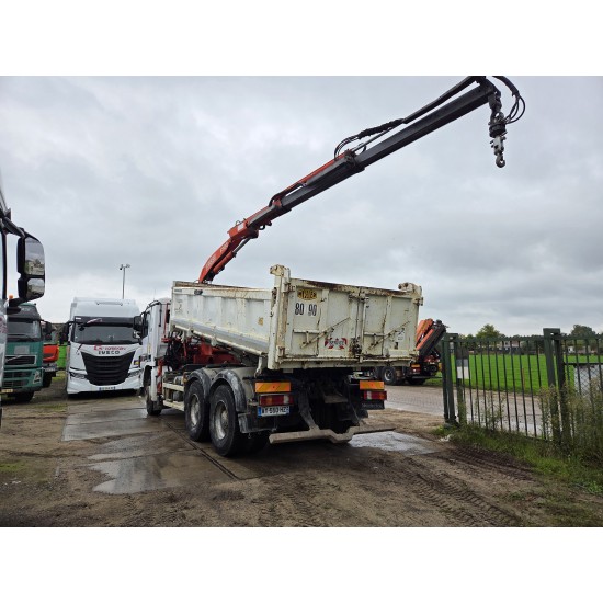 MERCEDESA CTROS 3341 6X4 TIPPER CRANE FASSI F105 MERCEDESA CTROS 3341 6X4 TIPPER CRANE FASSI F105
