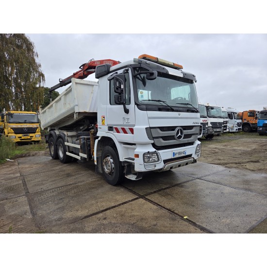 MERCEDESA CTROS 3341 6X4 TIPPER CRANE FASSI F105 MERCEDESA CTROS 3341 6X4 TIPPER CRANE FASSI F105