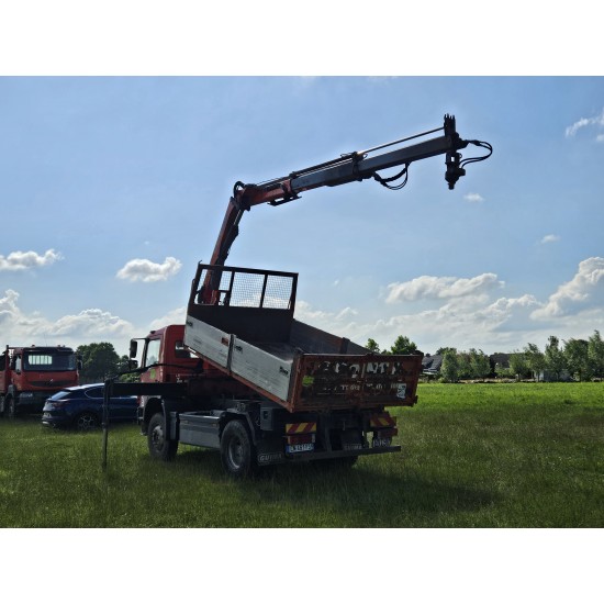 Mercedes Atego 1529 4x4 Tipper Crane Palfinger PK9501