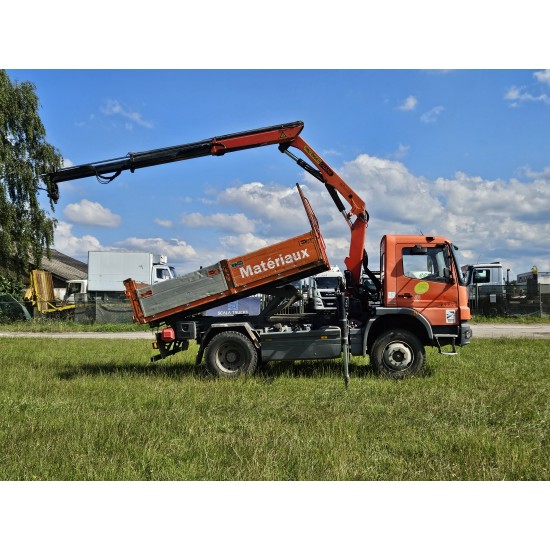 Mercedes Atego 1529 4x4 Tipper Crane Palfinger PK9501