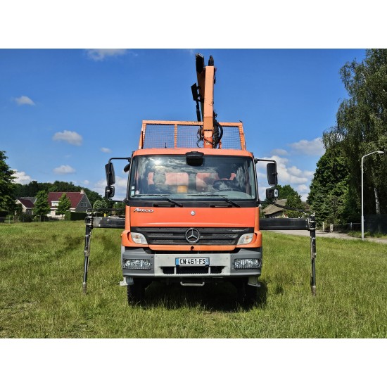 Mercedes Atego 1529 4x4 Tipper Crane Palfinger PK9501