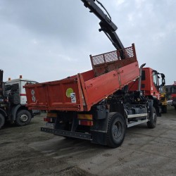 IVECO TRAKKER 310 AD190T31 4X4 TIPPER CRANE HIAB 111 ES2 HIDUO (2 EXT)