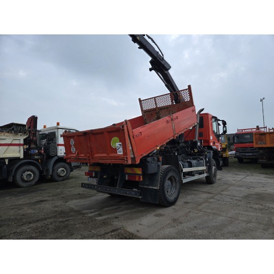 IVECO TRAKKER 310 AD190T31 4X4 TIPPER CRANE HIAB 111 ES2 HIDUO (2 EXT)
