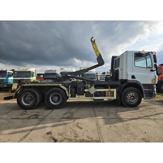 DAF CF85.460 6x4 hooklift full sping suspension