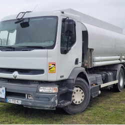 RENAULT PREMIUM 320 6X2 FUEL TANK TRUCK 18.540L 5 COMP. retarder