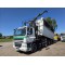 DAF CF85.410 6x2 steering axle lenk Tipper Crane HIAB J1320Z