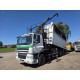 DAF CF85.410 6x2 steering axle lenk Tipper Crane HIAB J1320Z DAF CF85.410 6x2 steering axle lenk Tipper Crane HIAB J1320Z