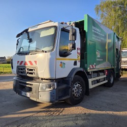 Renault D19 320 Garbage Truck Semat
