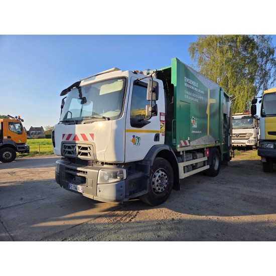 Renault D19 320 Garbage Truck Semat