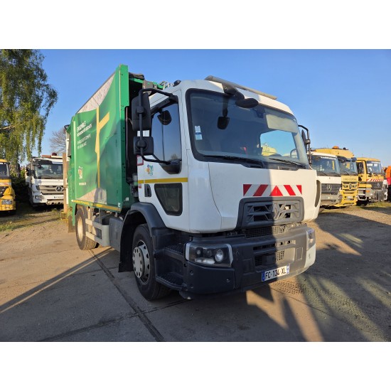 Renault D19 320 Garbage Truck Semat