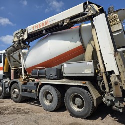  MAN TGS 35.400 8X4 Concrete Mixer Stetter 9m3 Steelsuspension