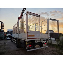Renault C 280 4X2 Palfinger PK12002 EH Kran Crane Remote Control Automat flatbed truck