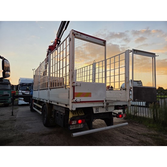 Renault C 280 4X2 Palfinger PK12002 EH Kran Crane Remote Control Automat flatbed truck Renault C 280 4X2 Palfinger PK12002 EH Kran Crane Remote Control Automat flatbed truck