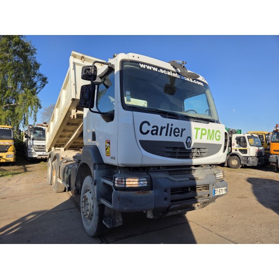 Renault Kerax 410 6x4 Tipper Meiller Manual gearbox 