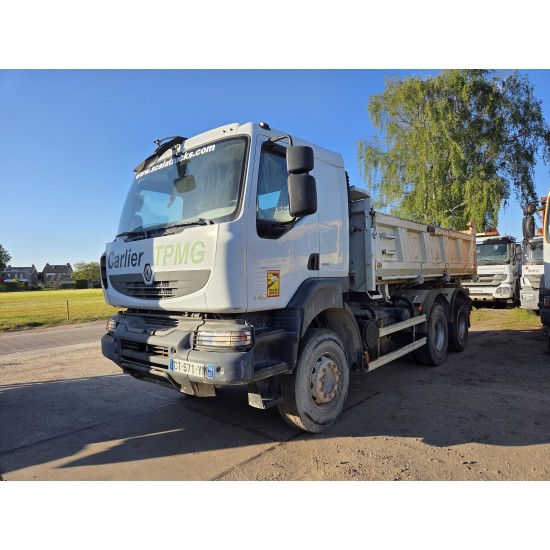Renault Kerax 410 6x4 Tipper Meiller Manual gearbox 