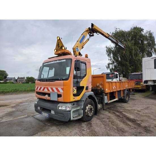 Renault Premium 300 MECHANICAL PUMP OPEN BOX COMPRESSOR CRANE EFFER 140/2S Renault Premium 300 MECHANICAL PUMP OPEN BOX COMPRESSOR CRANE EFFER 140/2S