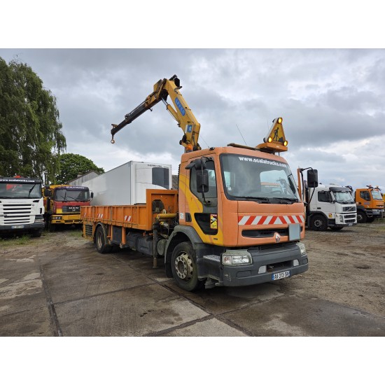 Renault Premium 300 MECHANICAL PUMP OPEN BOX COMPRESSOR CRANE EFFER 140/2S Renault Premium 300 MECHANICAL PUMP OPEN BOX COMPRESSOR CRANE EFFER 140/2S