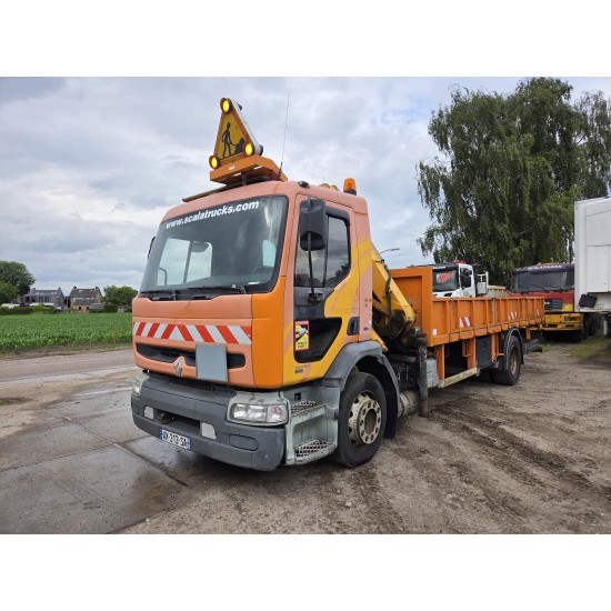 Renault Premium 300 MECHANICAL PUMP OPEN BOX COMPRESSOR CRANE EFFER 140/2S Renault Premium 300 MECHANICAL PUMP OPEN BOX COMPRESSOR CRANE EFFER 140/2S