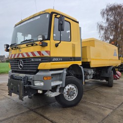 MERCEDES BENZ ACTROS 2031 4X4 SNOW BLOWER STEERING AXLE