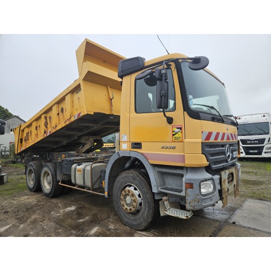 Mercedes Actros 3336 6X4 TIPPER 3 PEDALS EPS BIG AXLES