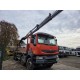 Renault Kerax 430 8X4 Flatbed Crane HIAB 211EP 21 ton 4 Extensions 