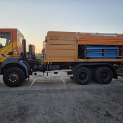 RENAULT KERAX 420 CHASSIS 6X6 MANUAL GEARBOX *without salt spreader*