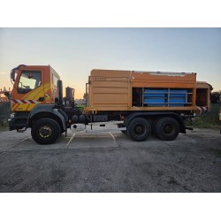 RENAULT KERAX 420 CHASSIS 6X6 MANUAL GEARBOX *without salt spreader*
