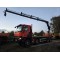Renault K 430 Flatbed truck Crane HIAB 211 EP-4 HIDUO