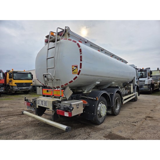 Renault Premium 340 6x2 Fuel Tank 18.540 L 3 compart Steering Axle Retarder Manual gearbox