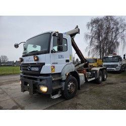 Mercedes Axor 2636 hooklift full steel suspension