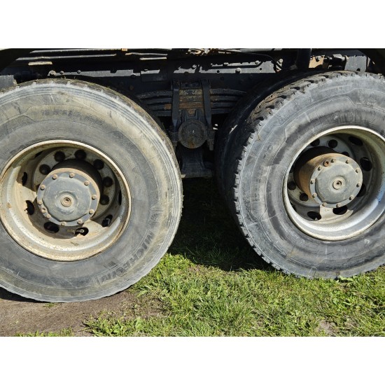 MERCEDES ACTROS 3336 CONTAINER SYSTEM 6X4 Spring suspension BIG AXLES 3 PEDALS EPS M.O.T 27-11-2023