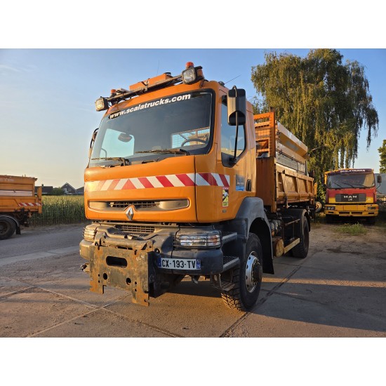 Kerax 340 4x4 Tipper Gritter Manual Gearbox Mechanical pump Pompe Mecani