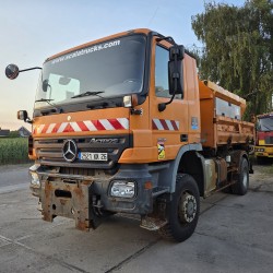MERCEDES ACTROS 1836 4X4 TIPPER possible to buy with salt spreader