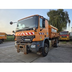 MERCEDES ACTROS 1836 4X4 TIPPER possible to buy with salt spreader