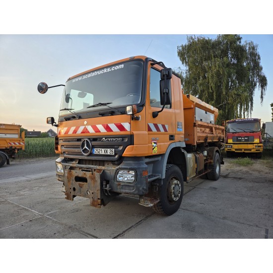 MERCEDES ACTROS 1836 4X4 TIPPER possible to buy with salt spreader