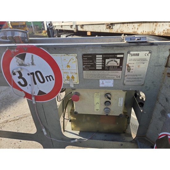 MERCEDES AXOR 1824 OPEN BOX LIFT CRANE HIAB 122 E-5 HIPRO