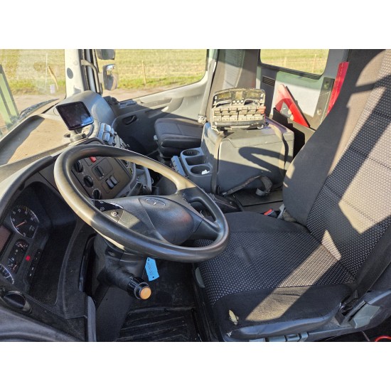 MERCEDES AXOR 1824 OPEN BOX LIFT CRANE HIAB 122 E-5 HIPRO