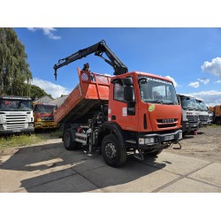 IVECO EUROCARGO 150E28 4X4 TIPPER CRANE HIAB 099 ES-2